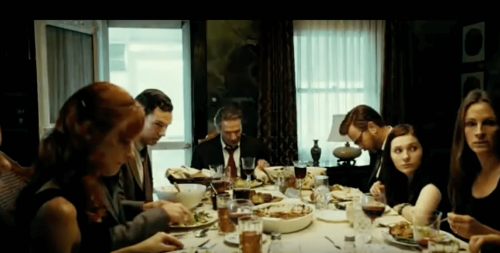 The family in August: Osage County is very dysfunctional.