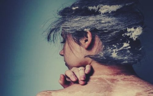 A girl with Huckleberry Finn syndrome.