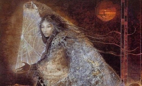 The first dream catcher was woven by the god Iktomi.