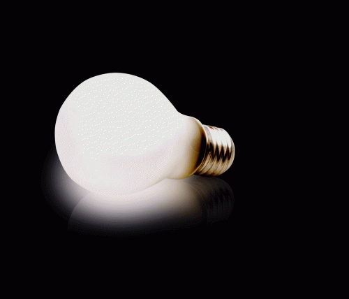 A lightbulb.