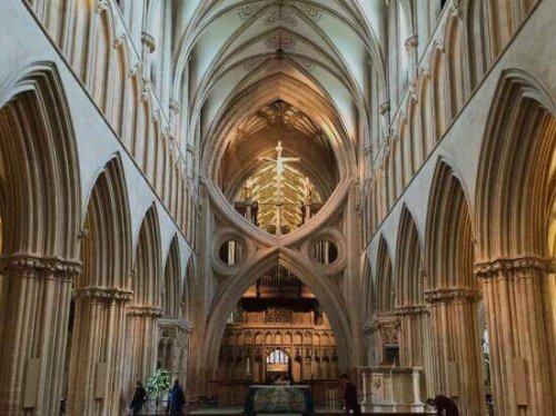 Visit Gothic cathedrals through historical novels.