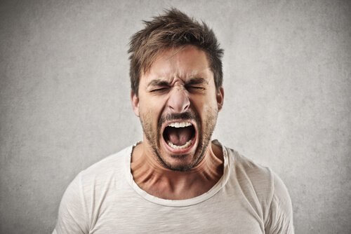 Man showing signs of toxic behaviors that push people away.
