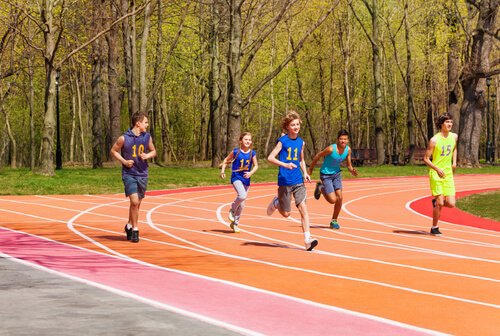 When children play sports, they learn about commitment.
