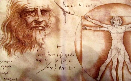A Leonardi da Vinci drawing.