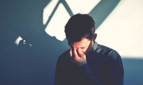 A sad guy by himself.