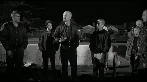 A group of young white men from American History X.