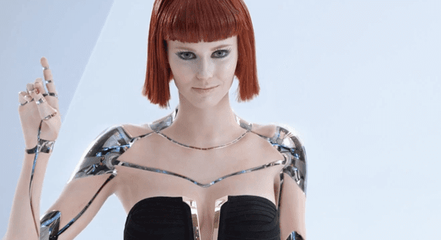A sex robot of the future.