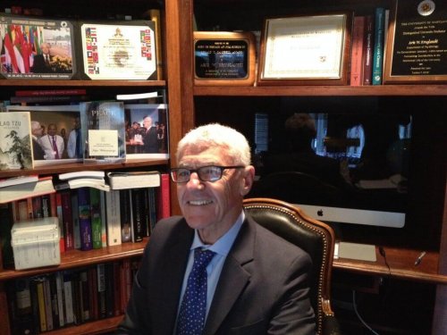 Arie Kruglanski smiling.