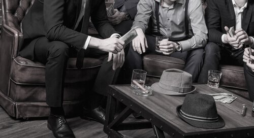 Men of organized crime.