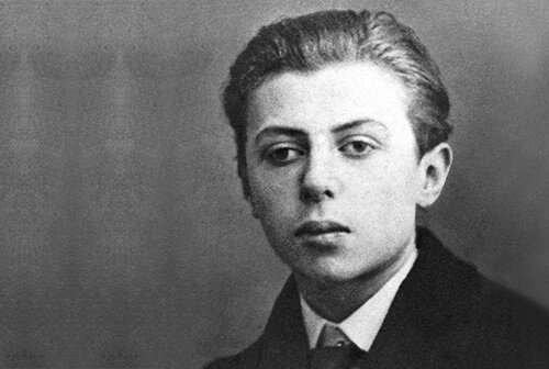 Jean-Paul Sartre as a teenager.