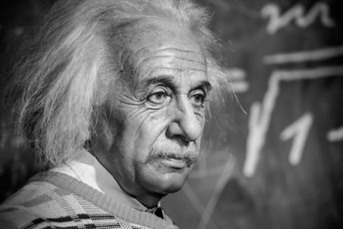 Albert Einstein as a professor.