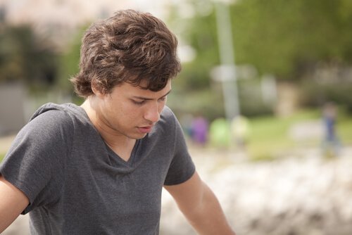A boy with late adolescence.