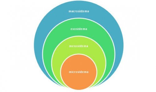 An illustration of the ecological systems theory.