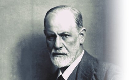 A photo of Sigmund Freud.