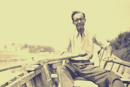 Young José Saramago.