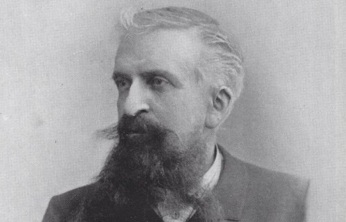 A photograph of Gustave Le Bon.