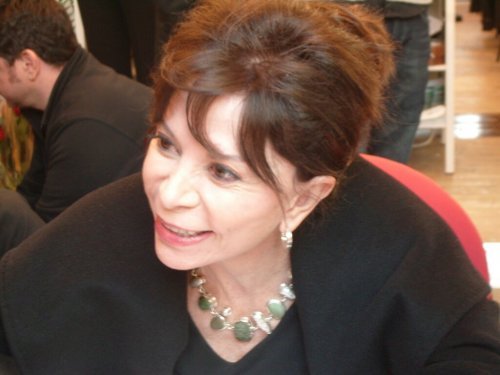 Isabel Allende smiling.