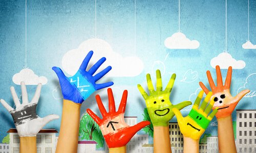 Art for child development.