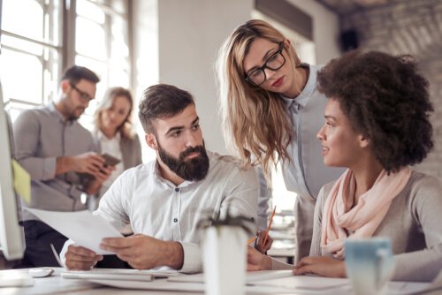 Employees with a good emotional salary.