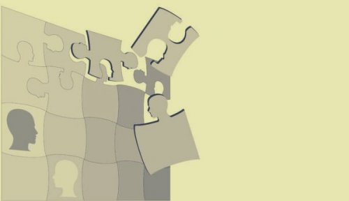 Raymond Cattell: A drawing of a puzzle.