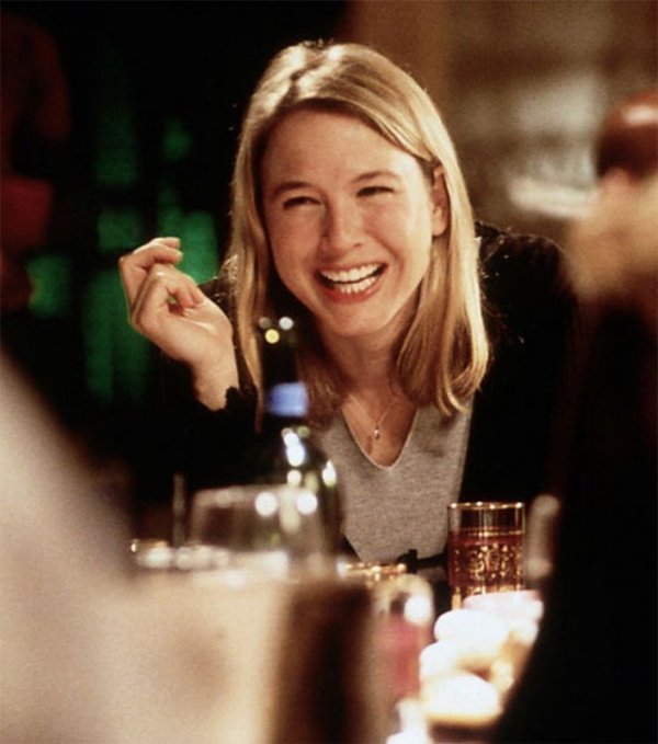 bridget jones smiling