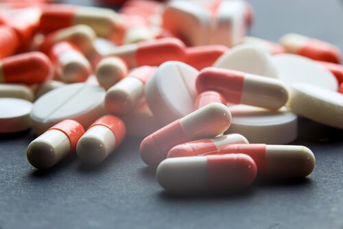 A pile of pills.
