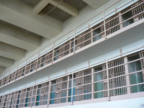 Cells in a prison.