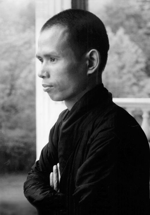 A young Thich Nhat Hanh.