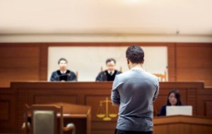 a witness at a trial