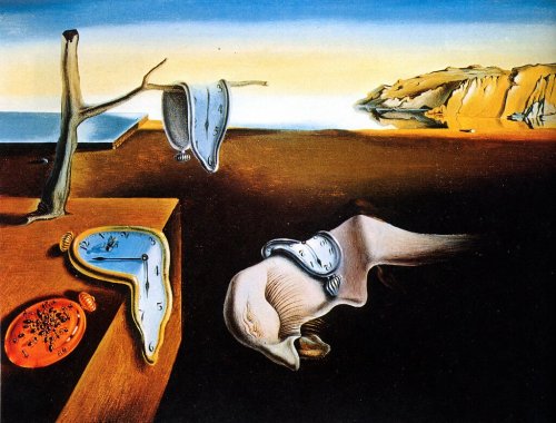 "The passage of time" by Salvador Dalí