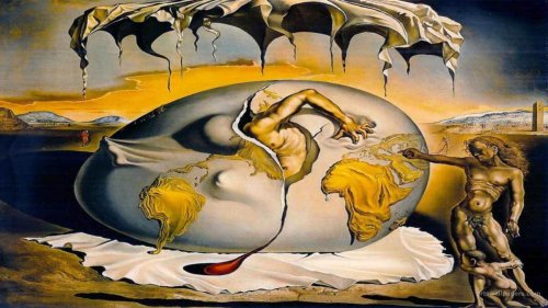 Another surrealist piece by Dalí.