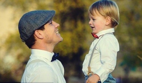 a father spending time with his son