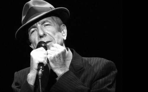 Leonard Cohen.