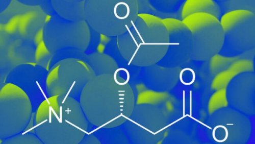 A chemical representation of Acetylcarnitine deficiency.