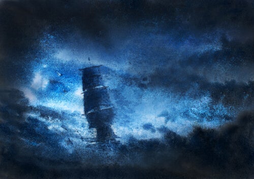 The legend of the Flying Dutchman.