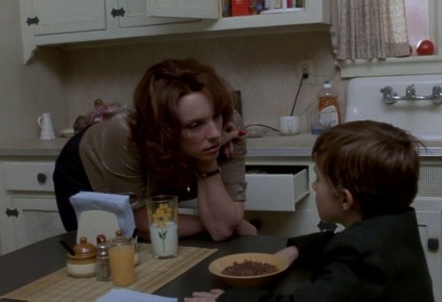 Cole and his mother in The Sixth Sense.