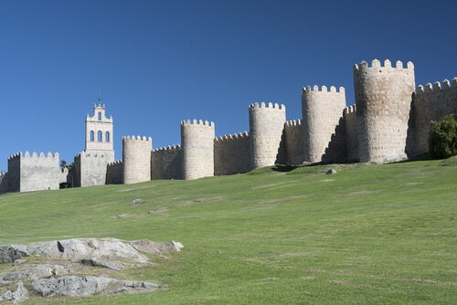 The Walls of Ávila, Central Spain.