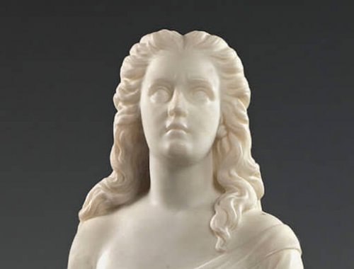 A sculpture by Edmonia Lewis.