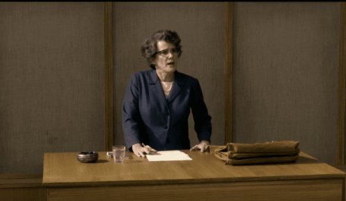 A thinker giving a lecture.