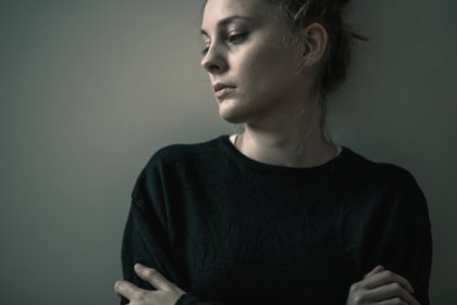 A woman with borderline personality disorder.