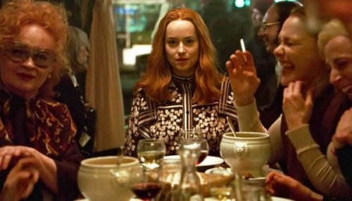 A dinner scene from Suspiria.