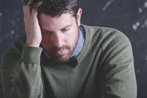 A mentally fatigued man.