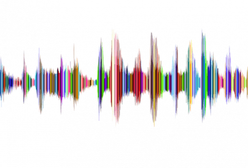 Music waves.