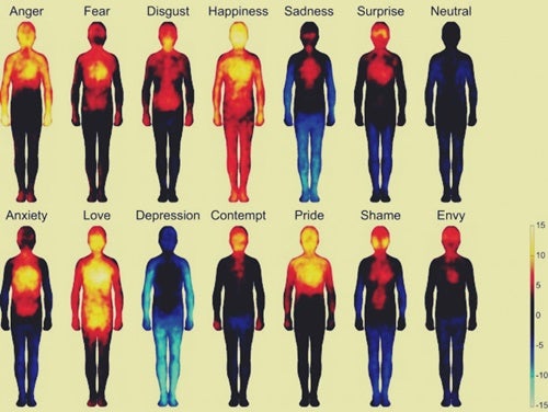 A human emotions map.