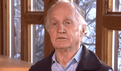 Mario Capecchi during an interview.