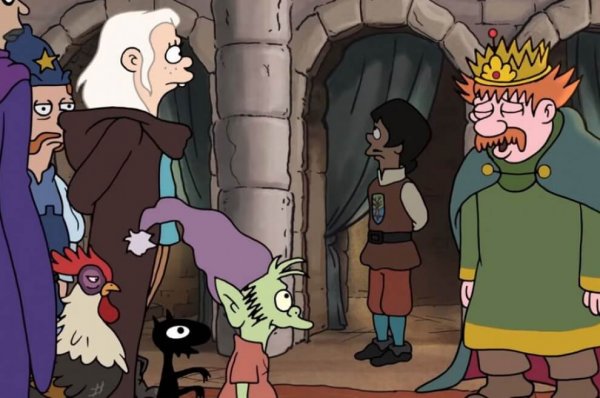 Disenchantment scene.