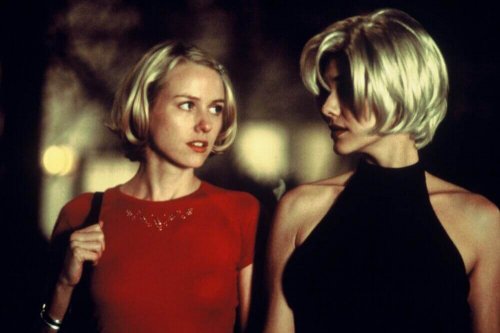 Naomi Watts and Laura Elena Harring in Mulholland Drive.
