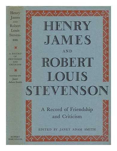 The cover of a book of correspondence between James and Stevenson.