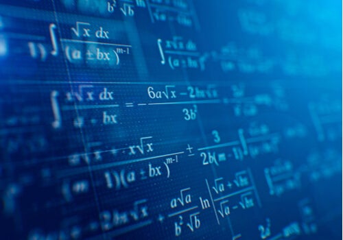 A few math formulas.