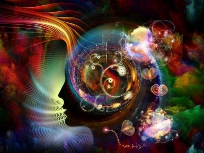 A colorful abstract image of the mind.